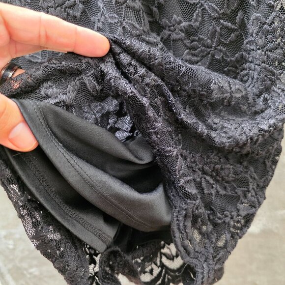 Maurices Black Lace‎ Bodycon Dress | Size Small - Picture 7 of 13